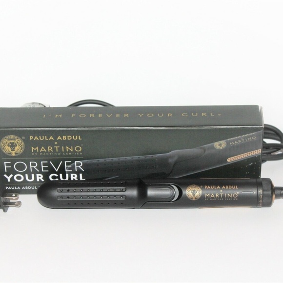 Martino Cartier Paula Abdul Forever Your Curl Styling Tool Curling Flat - Picture 1 of 2